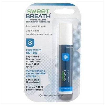 Sweet Breath Mouth Spray Peppermint -- 0.3 fl oz