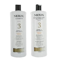 Nioxin® Nioxin System 3 Cleanser & Scalp Therapy Conditioner Treated Hair Set Duo 33.8 oz