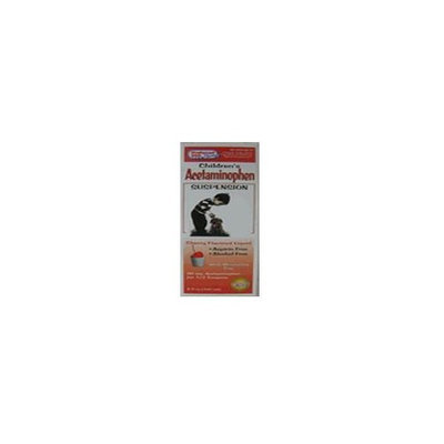 Preffered Plus Products Acetaminophen Suspension Cherry Flavoured Liquid for Children - 4 Oz