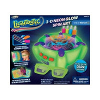 Lightastic Neon Glow 3D Spin Art