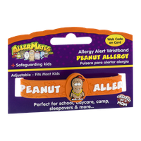 AllerMates Allergy Alert Wristband Peanut Allergy