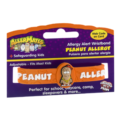 AllerMates Allergy Alert Wristband Peanut Allergy