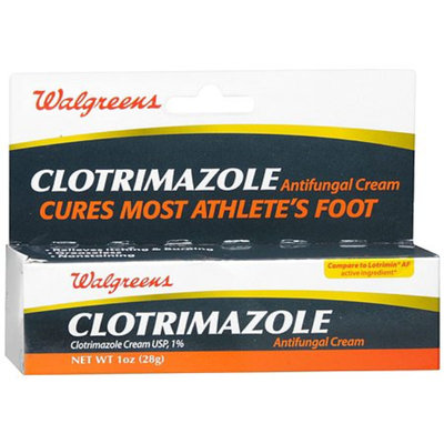 Walgreens Clotrimazole Antifungal Cream 1% Usp