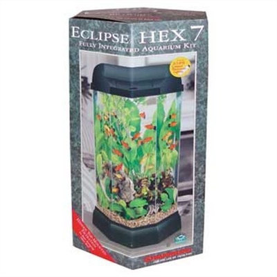 Marineland Eclipse Hex Fully Integrated Aquarium Kit, 5-Gallon