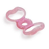 Born Free Silicone Teether (Pink)