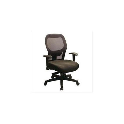 Therasage THETF-1100-BLK Elite Task Mesh Back-Fabric-Black