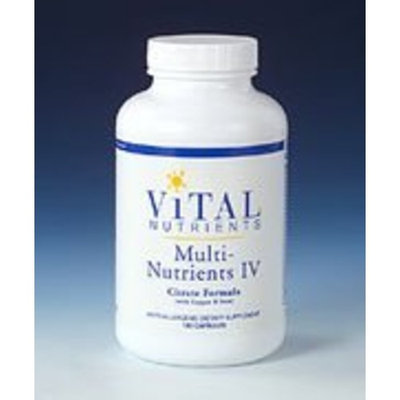 Vital Nutrients - Multi-Nutrients IV Citrate Form 180 caps