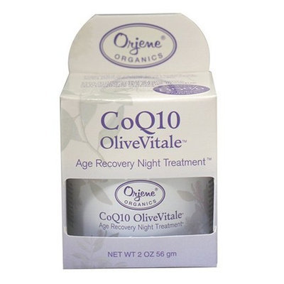 Jason Natural Orjene CoQ10 OliveVitale Age Recovery Night Treatment Cream, 2 Ounce Jars (Pack of 2)