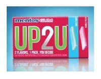 Mentos Gum UP2U Bubble Fresh and Sweet Mint