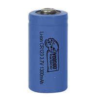 Voodoo Tactical CR123 Lithium-Ion Rechargeable Battery, Single