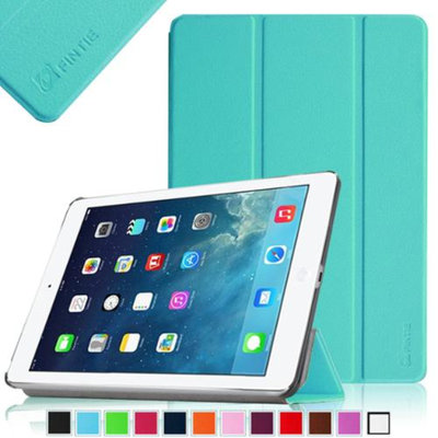 Fintie Ultra Slim Stand Cover SmartShell Case for Apple iPad Air iPad 5, Blue
