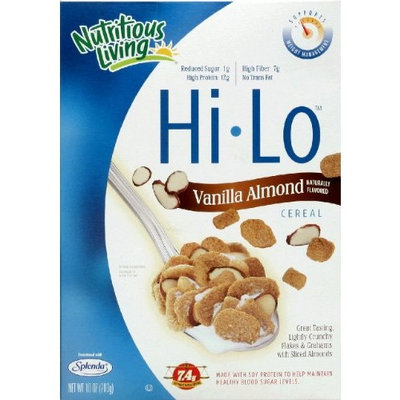 Nutritious Living, Cereal,hi-lo Van Almond, 10 Oz (Pack of 6)