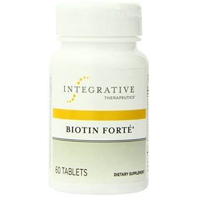 Integrative Therapeutic's Integrative Therapeutics - Biotin Forté® with Zinc (3 mg) - 60 tabs (Premium Packaging)