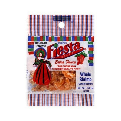 Fiesta Whole Shrimp Bag, 0.75-Ounce (Pack of 12)