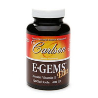 Carlson E-Gems Elite Natural Vitamin E 400 IU
