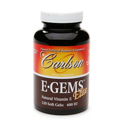 Carlson E-Gems Elite Natural Vitamin E 400 IU