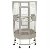 A&e Cage Small Octagon Bird Cage Color: Sandstone