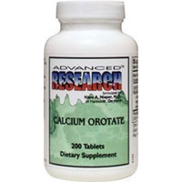 Advanced Nutritional Nutrient Carriers Advanced Research Calcium Orotate -- 200 Tablets