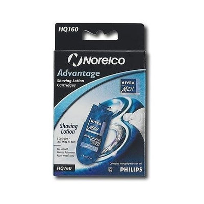 Norelco HQ160/HQ170 Nivea LOTION for Advantage razors.