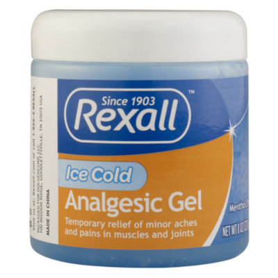 Rexall Ice Cold Analgesic Gel, 8 oz