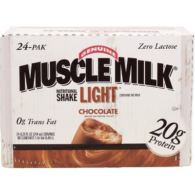 Muscle Milk Light 8.25-Ounce Chocolate 24-Count