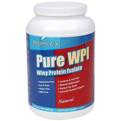 Bioplex Nutrition Pure WPI Nutritional Shake, Natural, 2 Pound