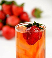 Davidson's Tea Davidson Organic Tea 4225 Fdsvc Brewed Decaffeinated Wild Strawberry Tea 3 Oz.