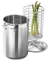 All Clad All-Clad Stainless Steel Covered Asparagus Pot With Basket