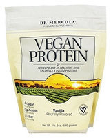 Dr. Mercola Vegan Protein Vanilla 1 lb 5 oz