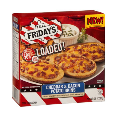 T.G.I. Friday's Loaded! Potato Skins Cheddar & Bacon