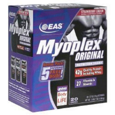 EAS Myoplex Nutrition Shake Vanilla Cream 20 Packs
