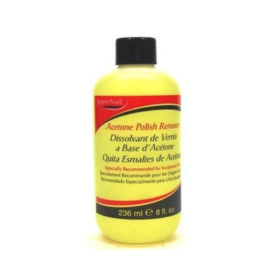Super Nail 8 oz. Acetone Polish Remover (Case of 6)