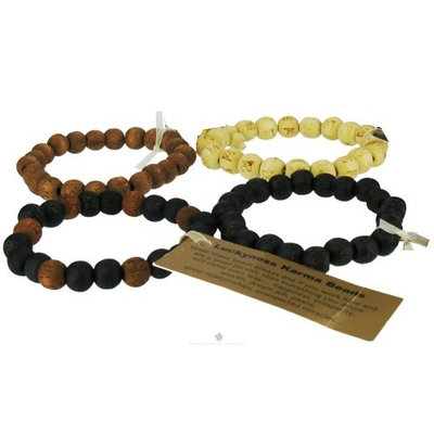 Zorbitz - Luckyness Karma Beads Wood Bracelet Assorted