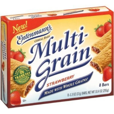 Entenmann's Cereal Bars Multi-Grain Strawberry 8 Bars