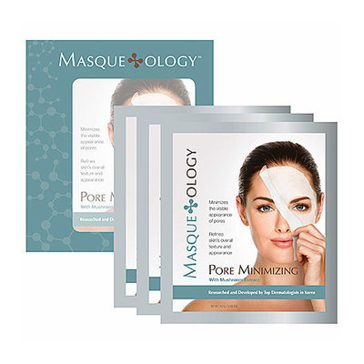 Masque*ology Pore Minimizing Masque With Mushroom Extract 3 Masks x 1.06 oz