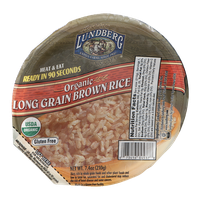 Lundberg Heat & Eat Organic Long Grain Brown Rice