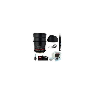 Rokinon ROKINON 35mm T1.5 Cine Wide Angle Lens for Sony E-Mount+ Lens Cleaning Pen + Le