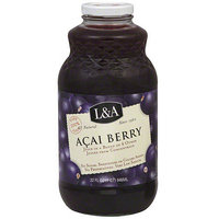 L A L&A Acai Berry Juice, 32 oz (Pack of 6)