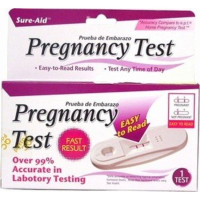 Pregnancy Test, Sureaid Case Pack 72 300679