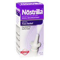 Nostrilla Original Fast Relief 12 Hour Nasal Decongestant