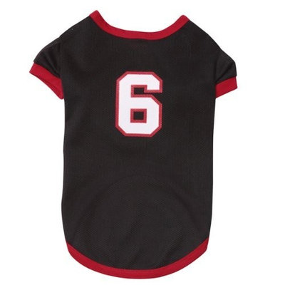 Casual Canine Game Day Jersey Beach - Black
