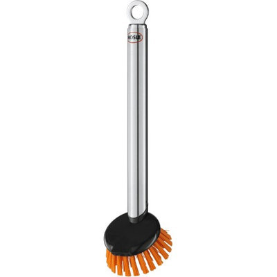 Rosle 12808 - Cleaning Brush, Round Handle, Stainless Steel