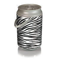 Picnic Time Mega Can Cooler - Zebra Print Can