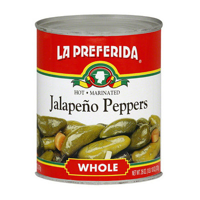 La Preferida Marinated Whole Jalapeno Peppers
