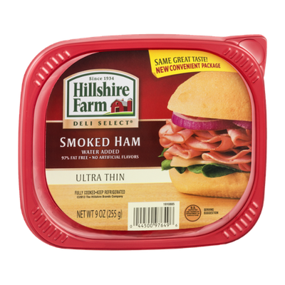 Hillshire Farm Deli Select Smoked Ham with Water Added Ultra Thin