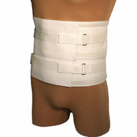 NYOrtho Universal Duo-Compression Lumbosacral Support in White