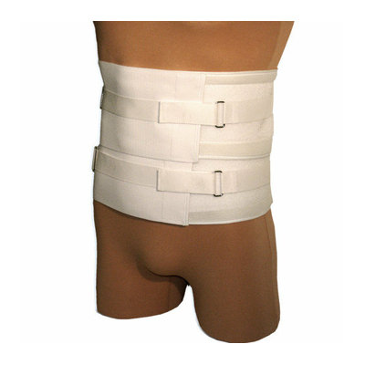 NYOrtho Universal Duo-Compression Lumbosacral Support in White