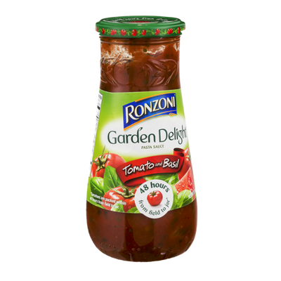 Ronzoni Garden Delight Pasta Sauce Tomato and Basil
