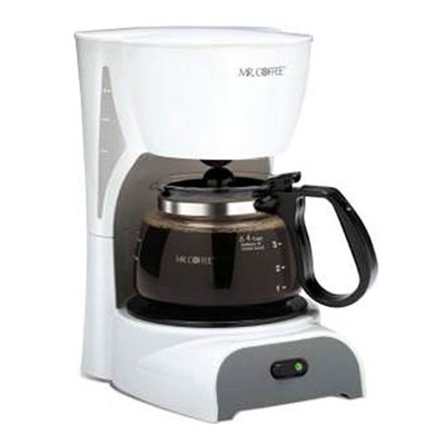 Rival Company DR4-NP 4-Cup Coffee Maker White - Each