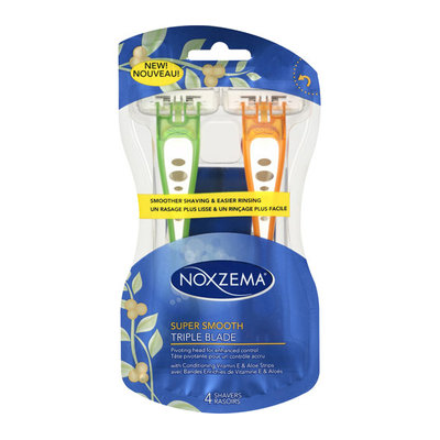 Noxzema Super Smooth Triple Blade Disposable Shavers